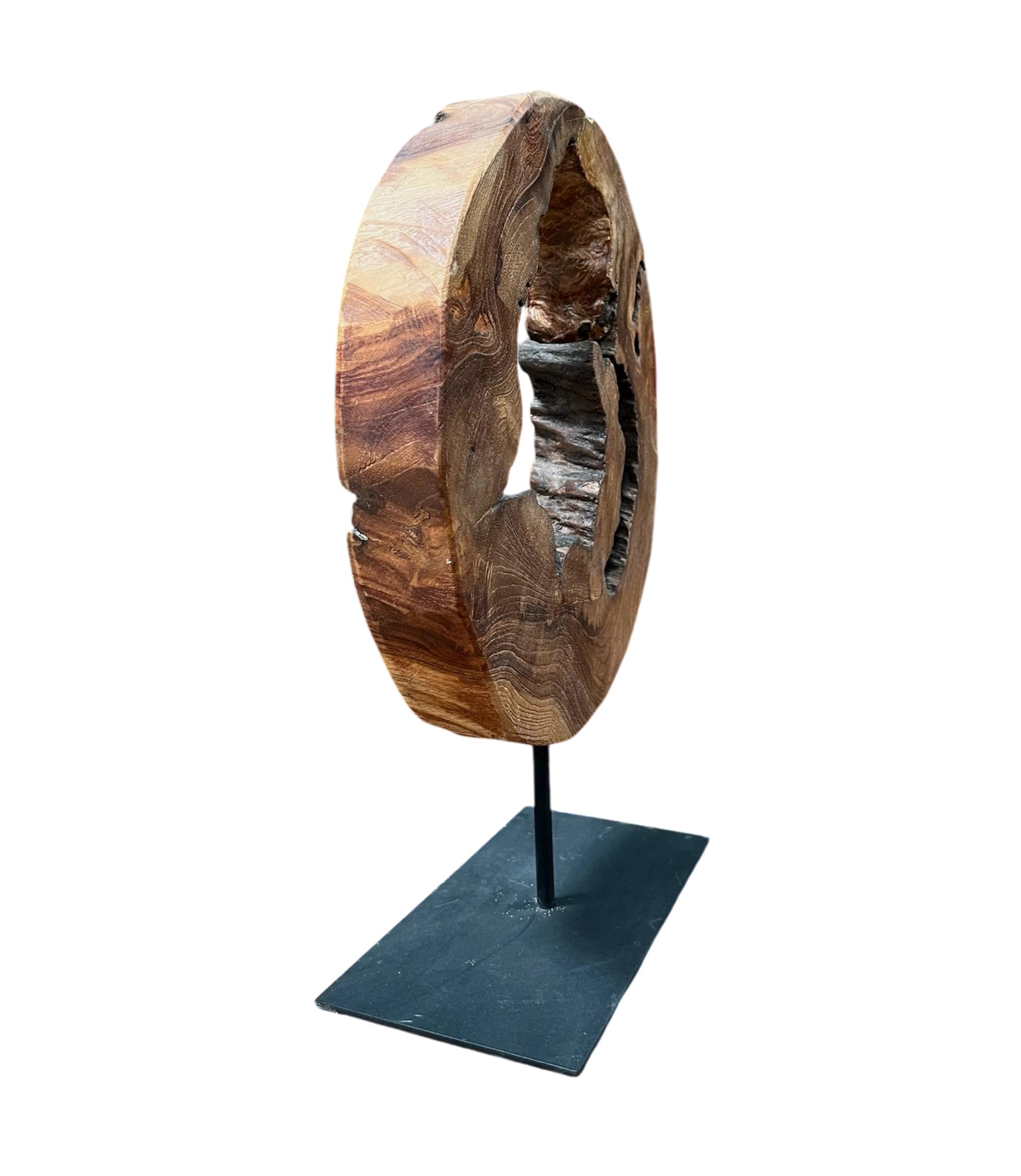 Wooden Slice On Stance